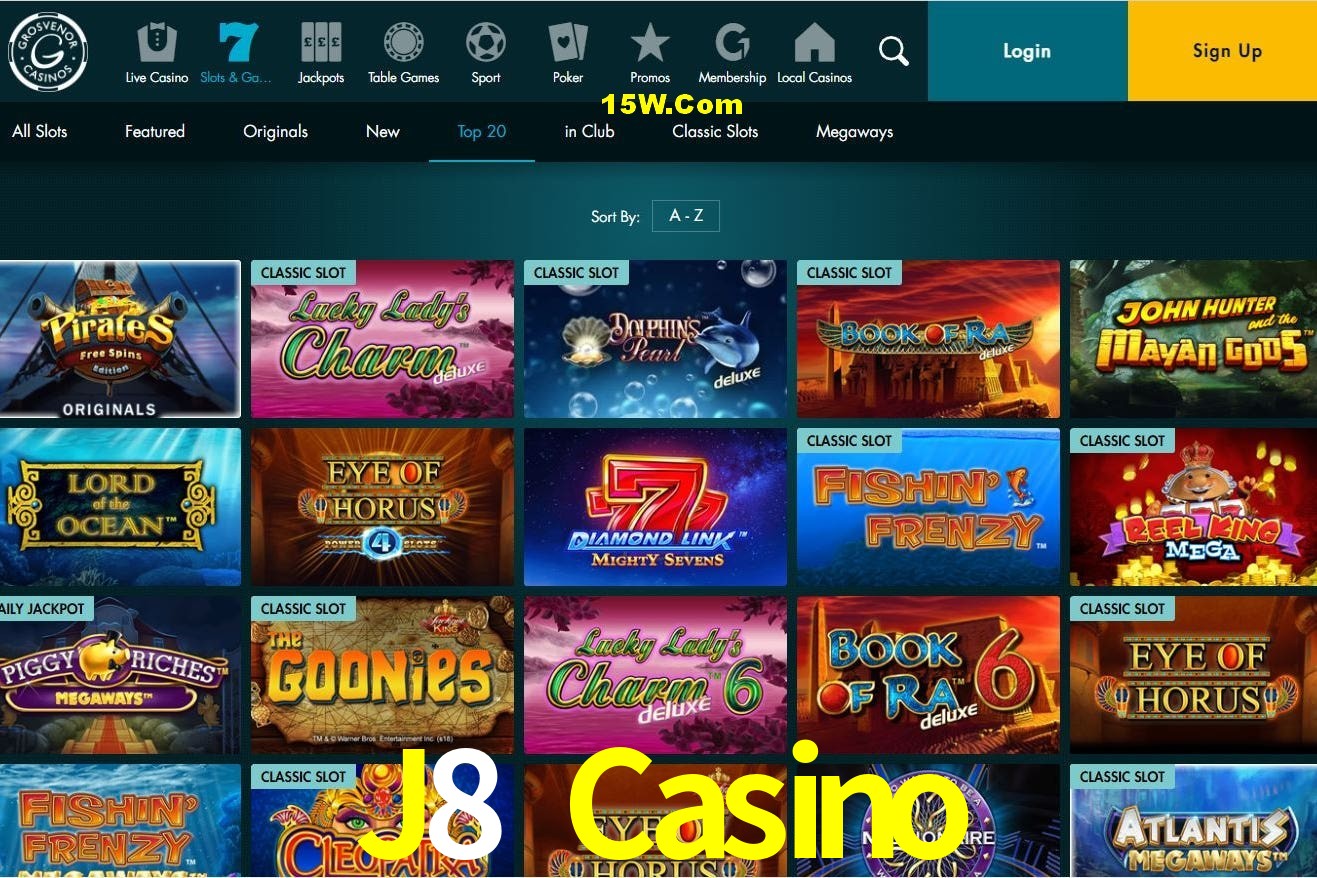 Game Providers J8 Casino